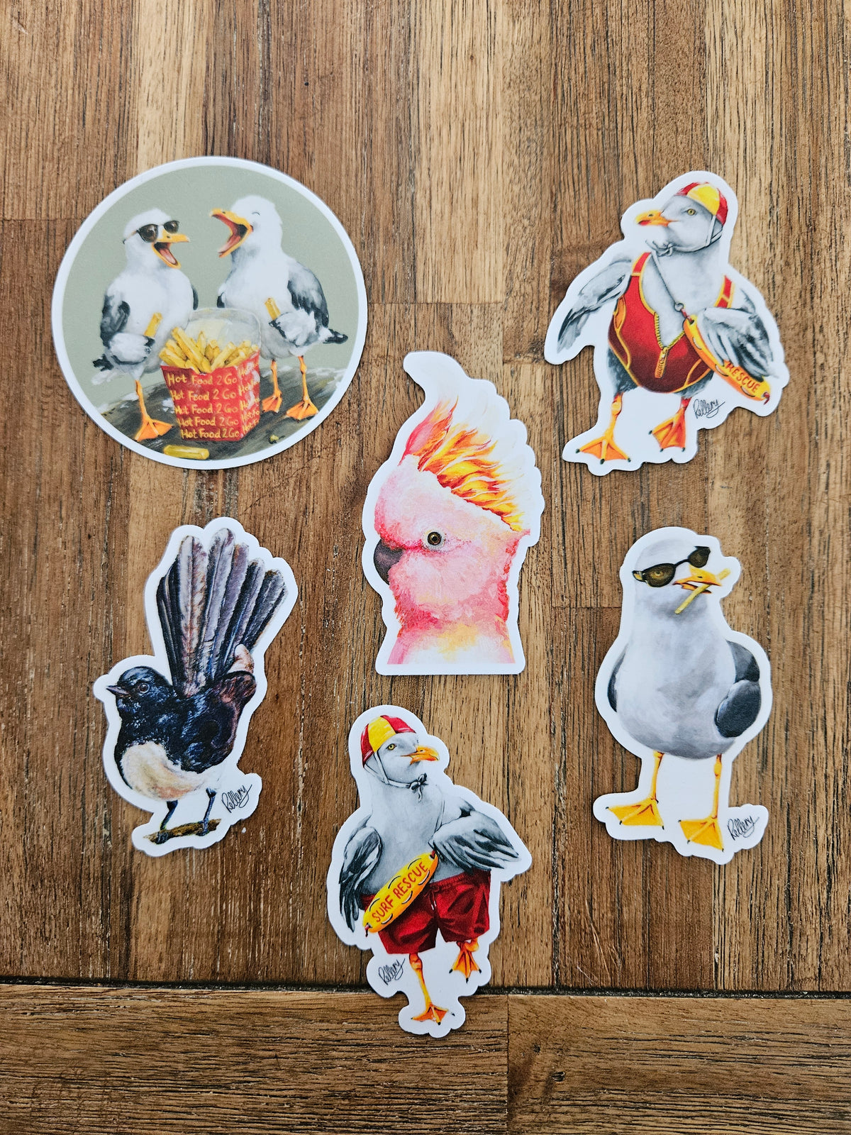 Waterproof Art Stickers