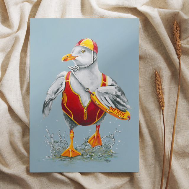 Bae Seagull - Art Print