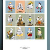2027 Calendar Gulls - Art Calendar