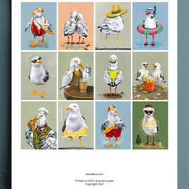 2027 Calendar Gulls - Art Calendar