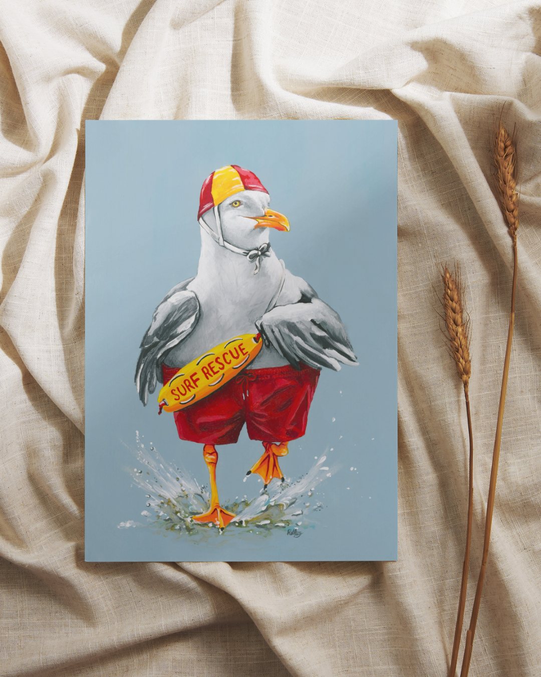 Bondi Beak Seagull - Art Print