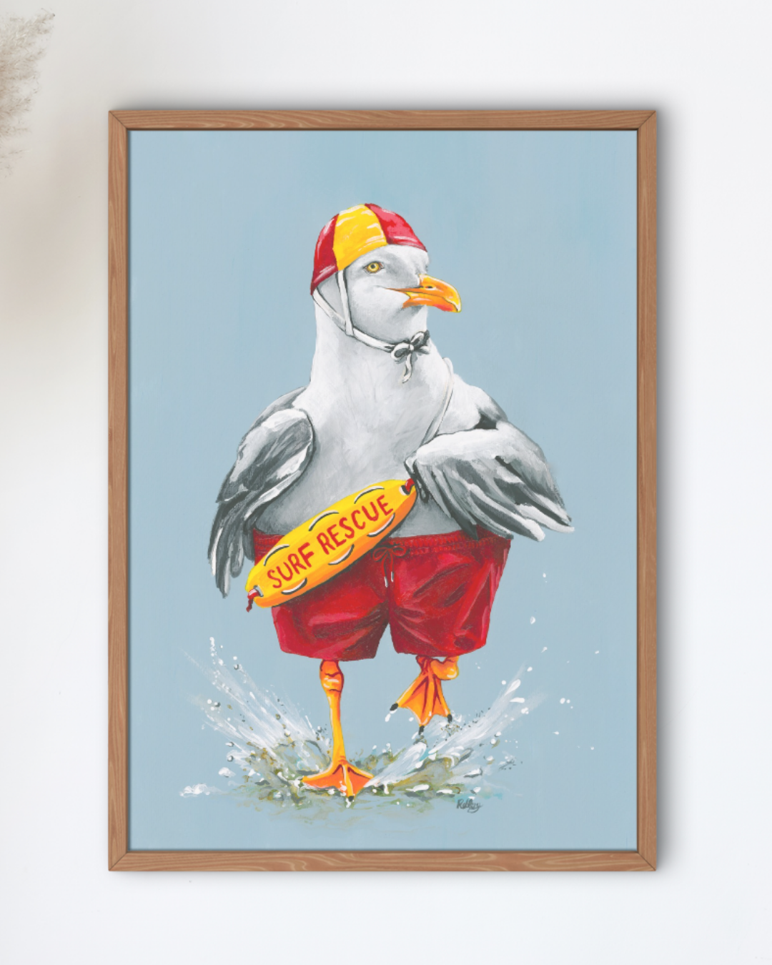 Bondi Beak Seagull - Art Print