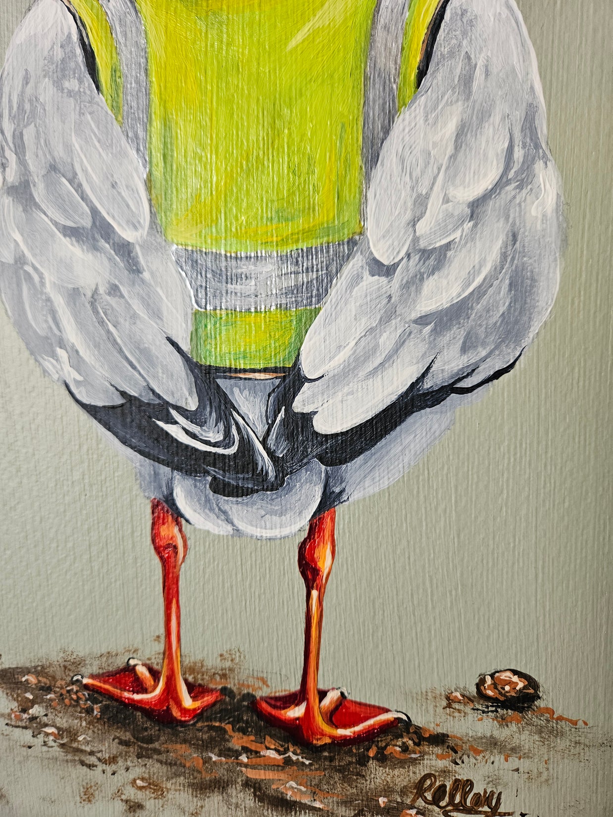 Supervisor Bob Seagull - Art Print