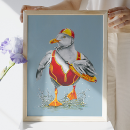 Bae Seagull - Art Print