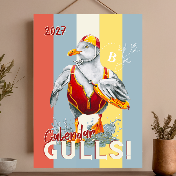 2027 Calendar Gulls - Art Calendar